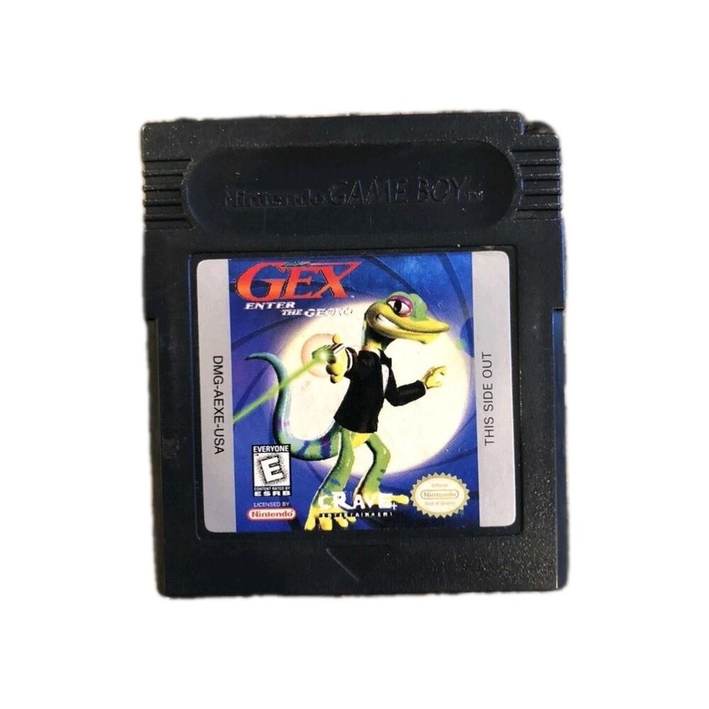 Gex: Enter The Gecko Nintendo Game Boy Color, 1998, Cartridge Only